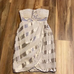 Antonio Melani silk strapless dress